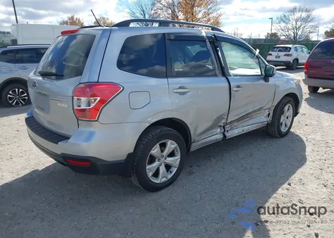 2015 Subaru Forester 2.5I Premium z USA, uszkodzony, nr VIN JF2SJAFC4FH820896